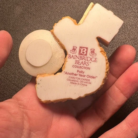 Bainbridge Bears “Polly - Another Year Older” Birthday Figurine by Carlton Cards - Picture 4 of 4